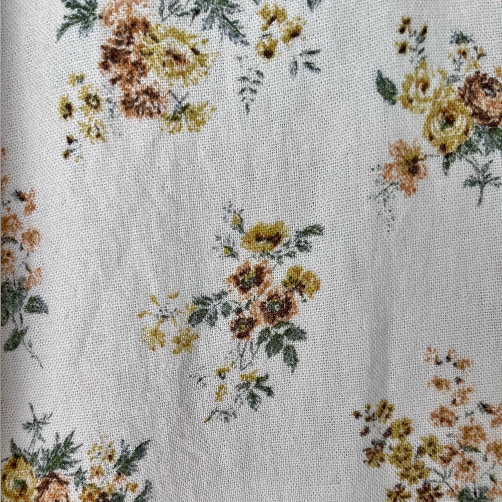 Sezane Cream Floral Button-Down Shirt - Picture 3 of 6